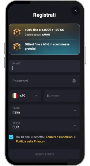 casino app Login e registrazione