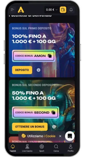 Fai un deposito